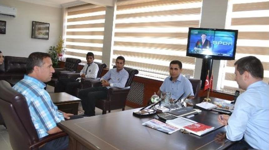 Çanakkale Dönüşü Kaymakama Teşekkür Ziyareti