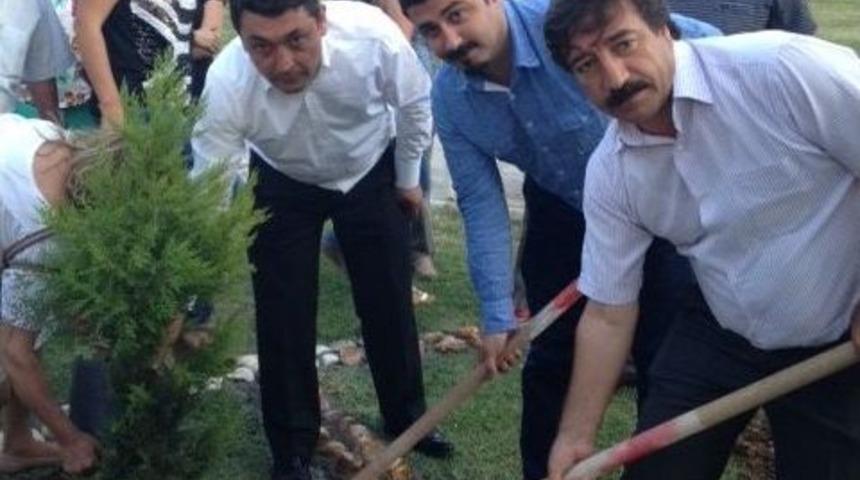 Gaziemir'de Madımak'a 4 Fidanlı Anma