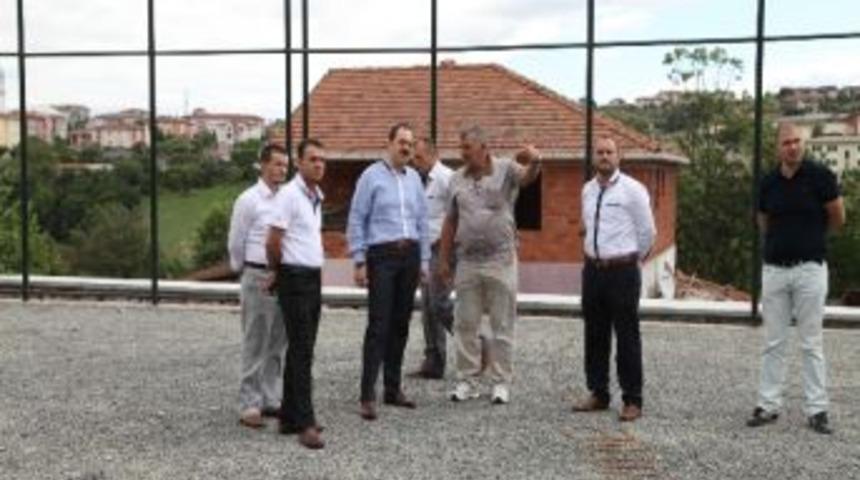 Başkan Ayaz &Ccedil;alışmaları İnceledi