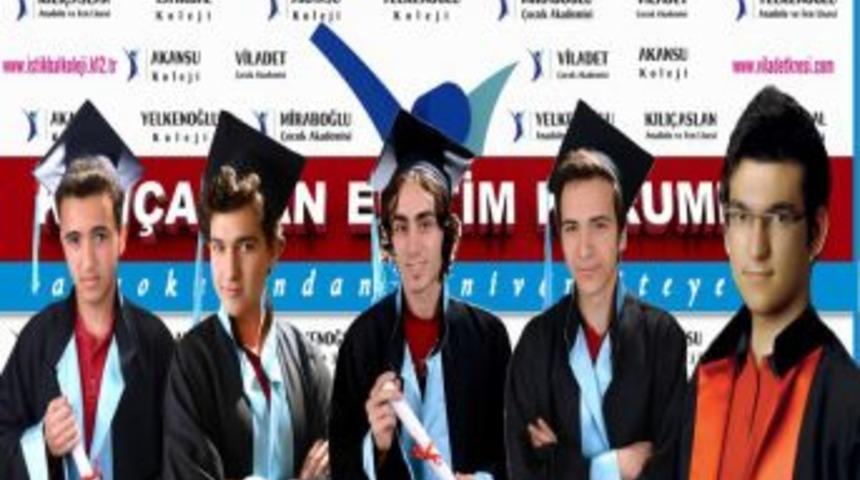 Kılı&ccedil;aslan Ve Yelkenoğlu, LYS&rsquo;de Kayseri&rsquo;nin Gururu Oldu