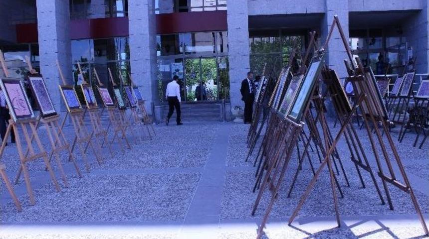 Erzurum&rsquo;da Yargı Mensuplarının Eş Ve &Ccedil;ocuklarından Resim Sergisi