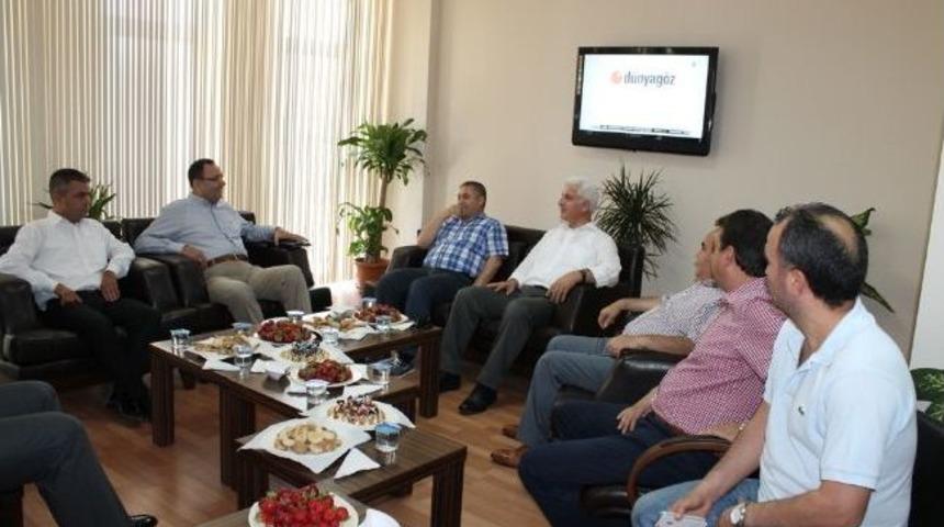 Aşut&rsquo;tan Silifke Ticaret Ve Sanayi Odasına Ziyaret