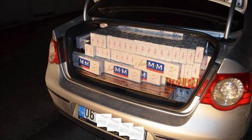 Erzincan’da 8 Bin 130 Paket Kaçak Sigara Ele Geçirildi