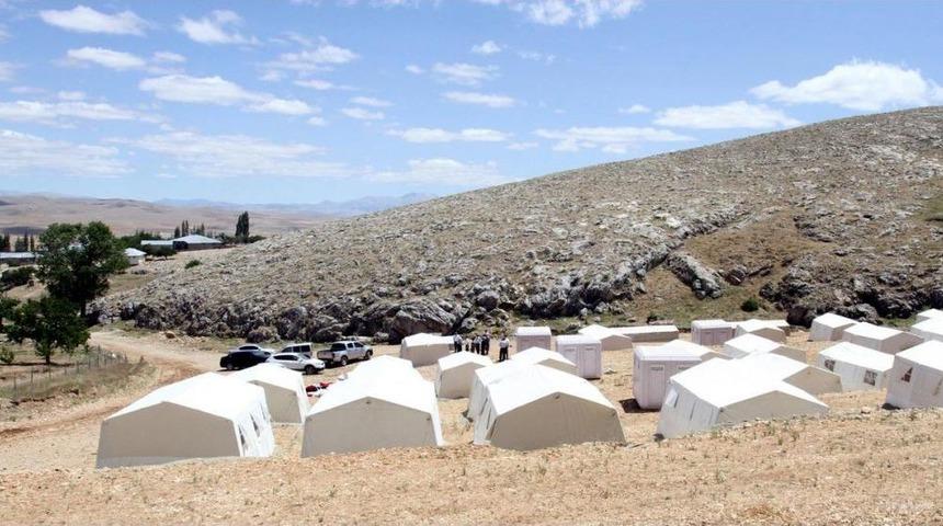 Malatya'da Tarım Iş&ccedil;ileri I&ccedil;in "&ccedil;adır K&ouml;yler" Kuruldu