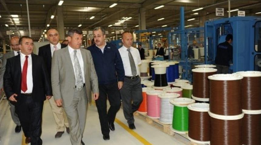 Vali Yılmaz, Tavşanlı Osb'yi İnceledi