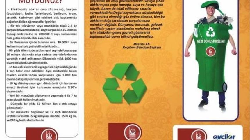 Eski Elektronik Eşyalarınızı Atmayın, Geri D&ouml;n&uuml;ş&uuml;me Kazandırın