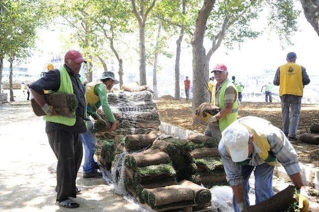 (&ouml;zel Haber) Gezi Parkı na &Ccedil;imlerle "istanbul" Yazılıyor 1