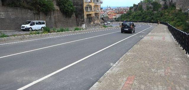 Trabzon&rsquo;un Erdoğdu Yolu Trafiğe A&ccedil;ıldı 1