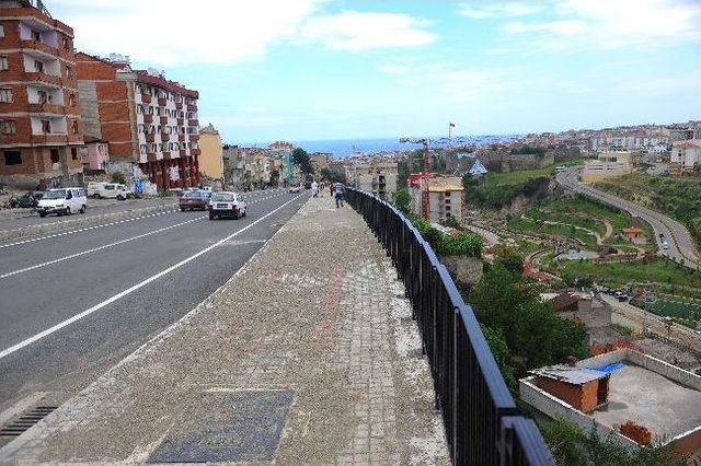 Trabzon&rsquo;un Erdoğdu Yolu Trafiğe A&ccedil;ıldı 2