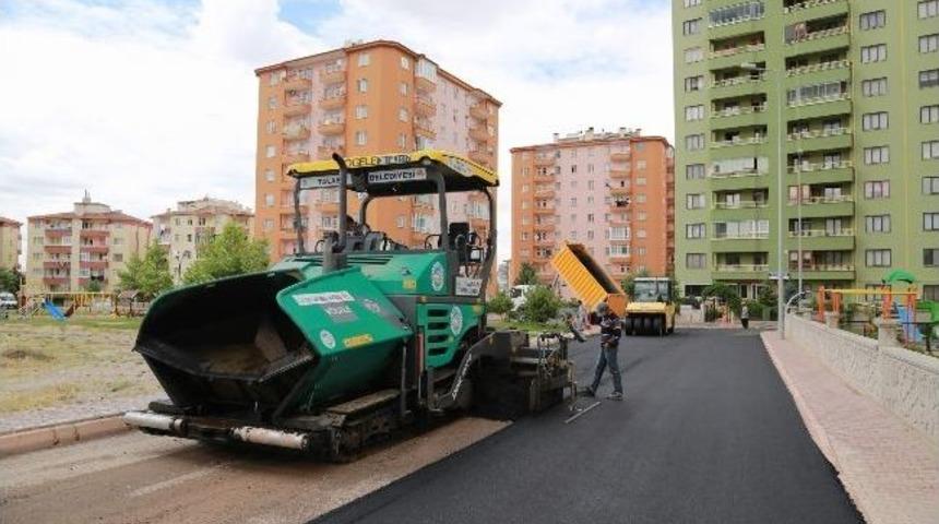 Talas Asfalta Doyuyor