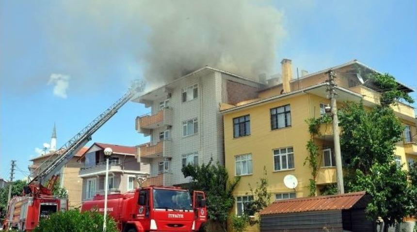G&ouml;nen'de Yangın
