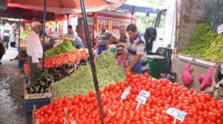 Pazarda Ramazan &Ouml;ncesi Domates Ucuzladı