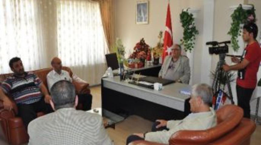 Kasaplar Odası Y&ouml;netiminden ,etb Başkanı Hınıslıoğlu&rsquo;na Ziyaret