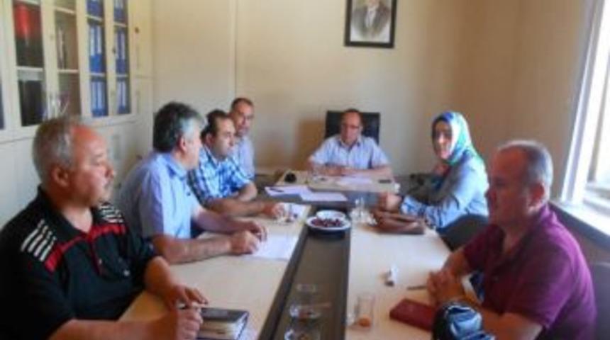 Pazarlar&rsquo;da Yıl Sonu M&uuml;d&uuml;rler Toplantısı Yapıldı