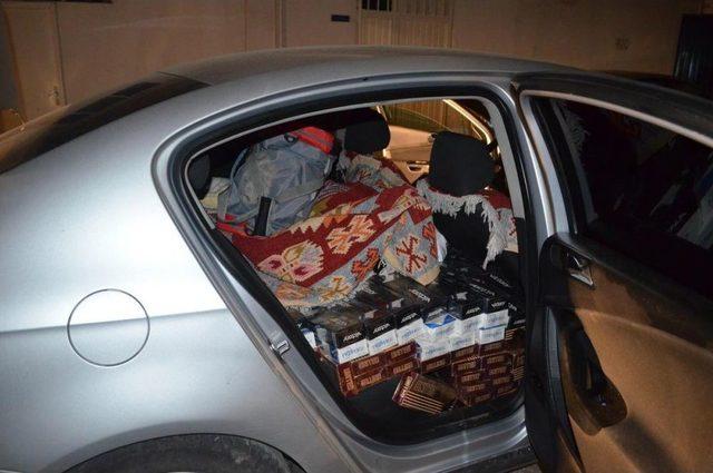 Erzincan'da 8 Bin 130 Paket Kaçak Sigara Ele Geçirildi