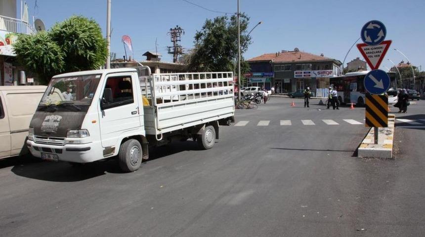 Karaman'da Trafik Kazası : 1 Yaralı