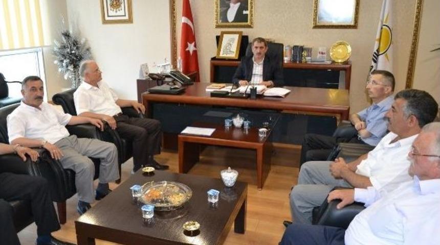 Terme Galericiler Derneği&rsquo;nden Ak Parti&rsquo;ye Ziyaret
