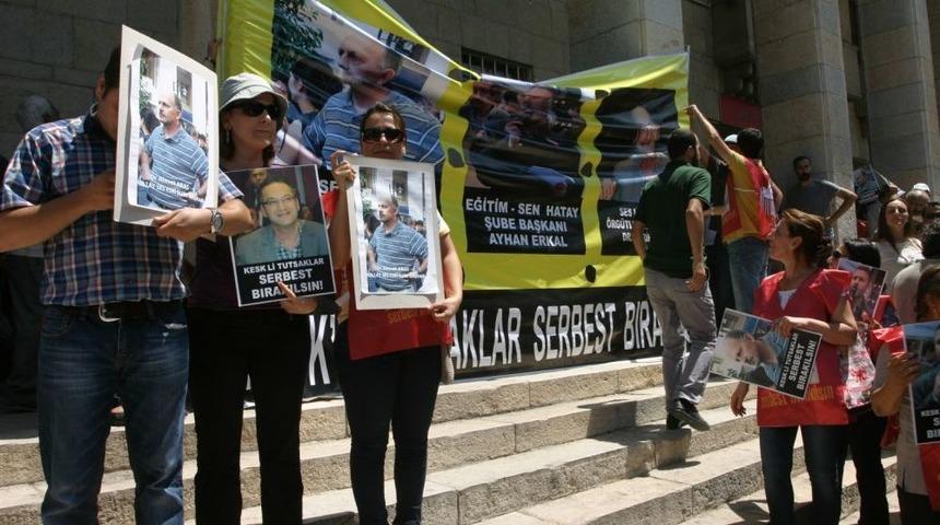 Tutuklu KESK &Uuml;yelerine CHP&rsquo;li Vekillerden Destek