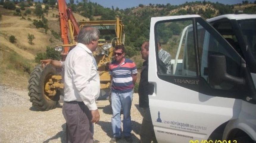 İzmir B&uuml;y&uuml;kşehir&rsquo;den Kiraz&rsquo;ın K&ouml;ylerine &Ccedil;ıkarma