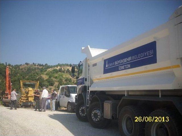 İzmir B&uuml;y&uuml;kşehir&rsquo;den Kiraz&rsquo;ın K&ouml;ylerine &Ccedil;ıkarma 1