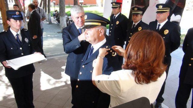 Uşak Emniyet Müdürlüğü'nde Terfi Heyecanı