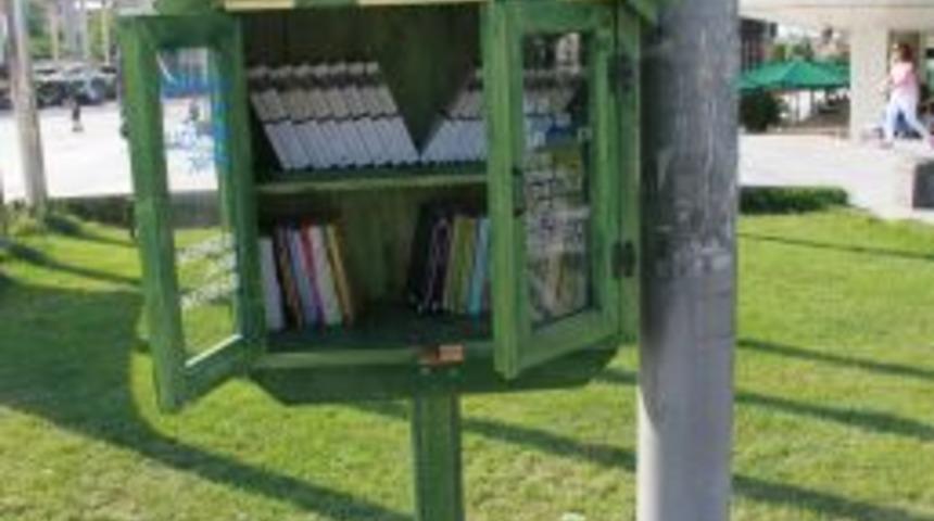 Sadaka Taşı Gibi Mini K&uuml;t&uuml;phaneler