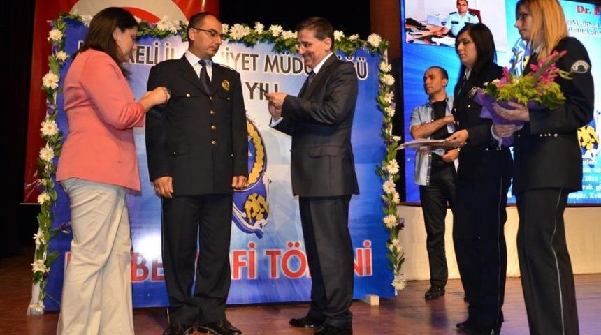 Kocaeli Emniyetinde R&uuml;tbe Terfi T&ouml;reni