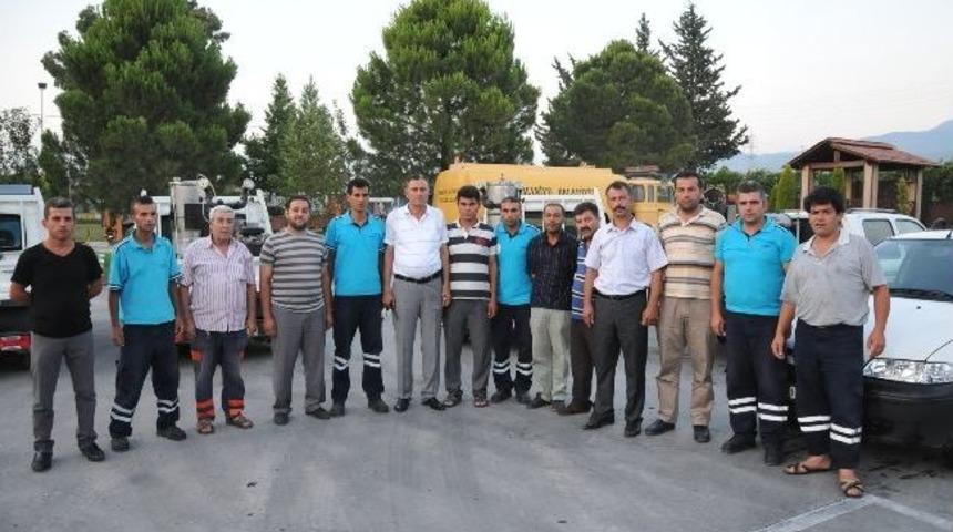 Osmaniye'de Haşereyle M&uuml;cadele