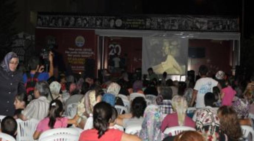 B&uuml;y&uuml;kşehir Sanat TIR&rsquo;ı Serinevler&rsquo;de