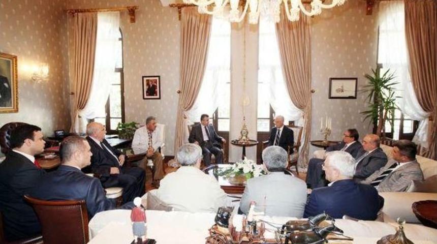 Hatay Valisi Lekesiz&rsquo;e Ziyaret