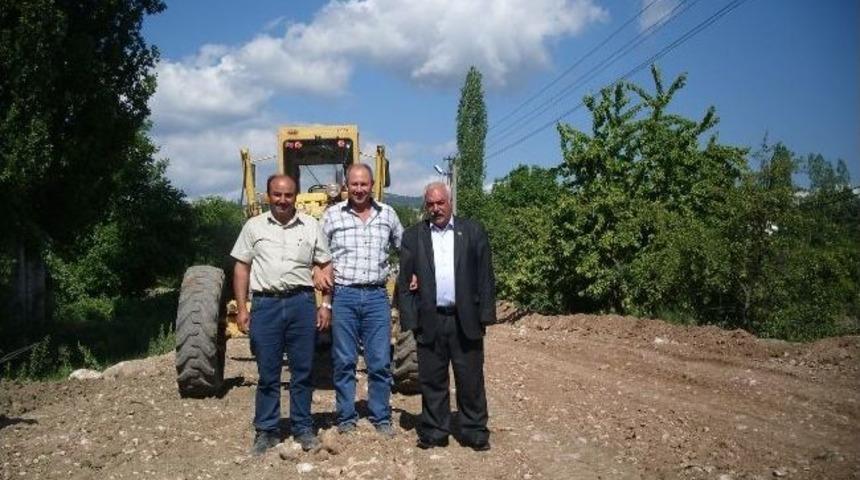 Derek&ouml;y-şeyhler Yolunda Genişletme Ve Dolgu &Ccedil;alışmaları Tamamlandı