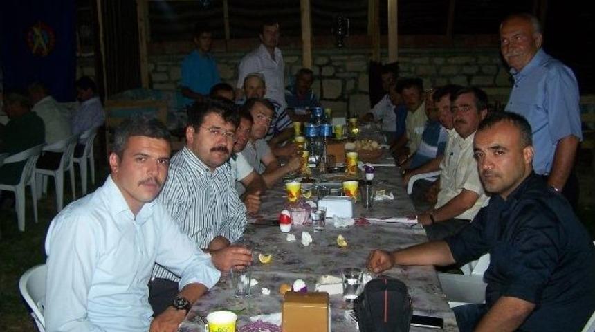 Thk Korkuteli Şubesi Y&ouml;neticileri Muhtarlarla Bir Araya Geldi