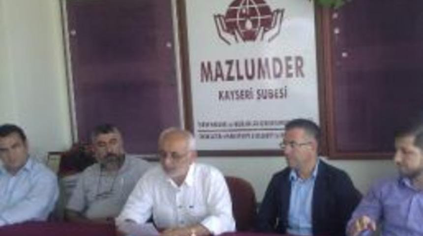 Mazlumder Kayseri Şube Başkanı Ahmet Taş: