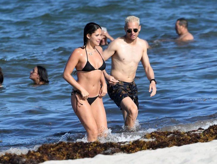 Javier Hernandez, sevgilisi Sarah Kohan ile Miami'de görüntülendi! G4