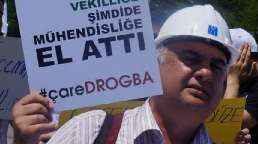 M&uuml;hendislerden Y&Ouml;K &Ouml;n&uuml;nde Protesto