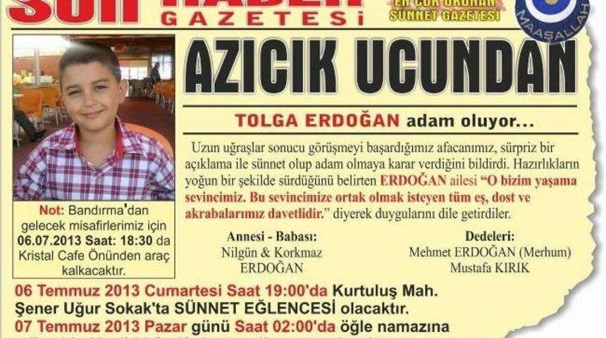 Grafiker &Ccedil;iftten İlgin&ccedil; Davetiye