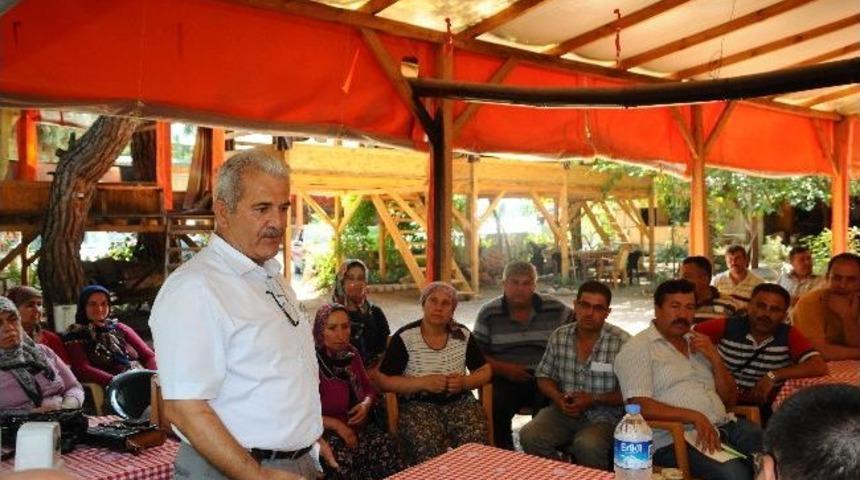 Şimşek&rsquo;ten G&ouml;zlemeci Esnafına Bilgilendirme Toplantısı