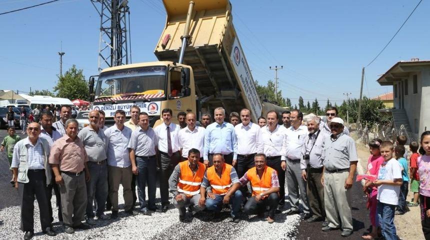 Denizli Belediyesi Ve İl &Ouml;zel İdaresi Ortaklaşa Asfalt Seferberliği Başlattı