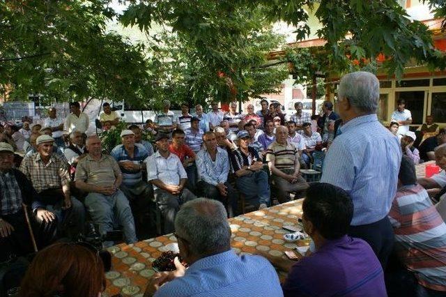 Başkan Yıldırım Tepeköy Ve Sarılar Köyü'nü Ziyaret Etti