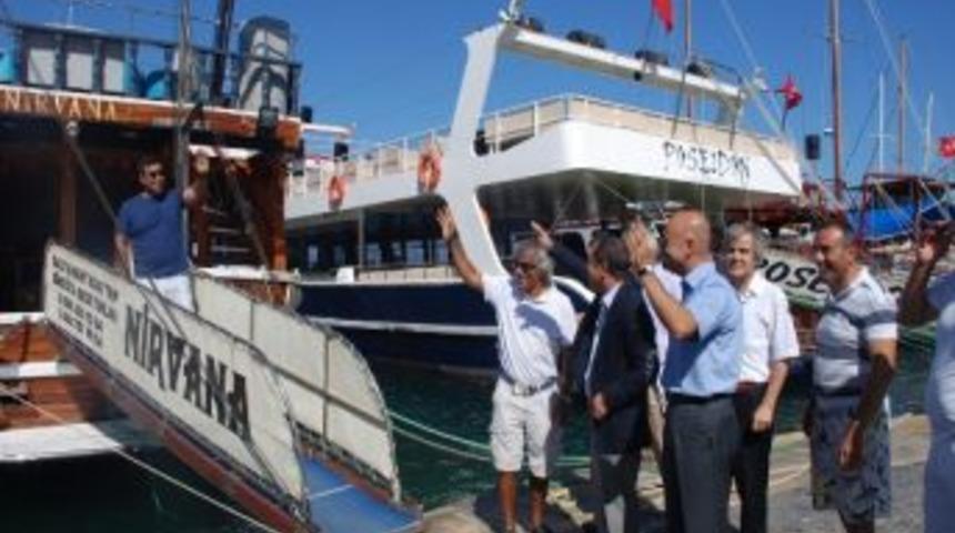 Dto İzmir Şubesi Çeşmeli Denizcileri Uğurladı