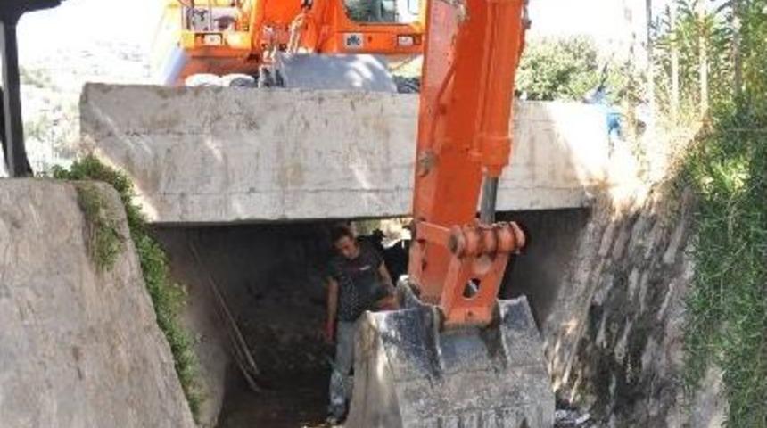 Bodrum&rsquo;da Altyapı Faaliyetleri Hızla Devam Ediyor