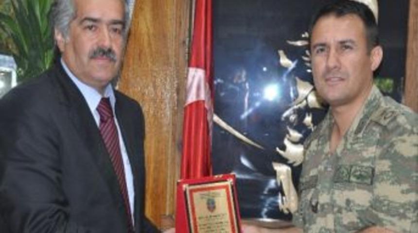 Binbaşı Yazıcı&rsquo;dan, Başkan K&uuml;&ccedil;&uuml;k&rsquo;e Teşekk&uuml;r