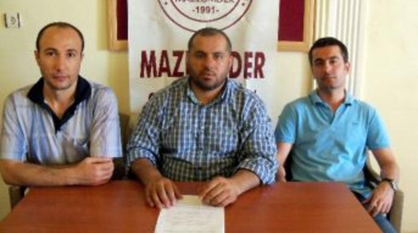 Mazlumder Gaziantep Şubesinden A&ccedil;ıklama