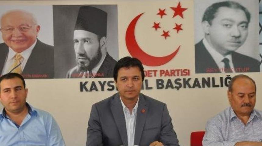 Saadet Partisi&rsquo;nden Mısır Cumhurbaşkanı Muhammed Mursi&rsquo;ye Destek