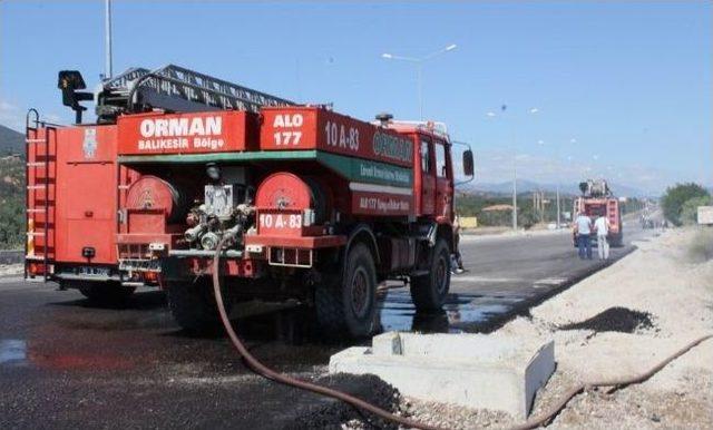 G&uuml;re&rsquo;de Zeytin Ağa&ccedil;ları Yandı 3