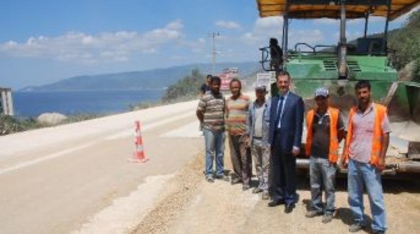 Kumla Yolu Genişletiliyor
