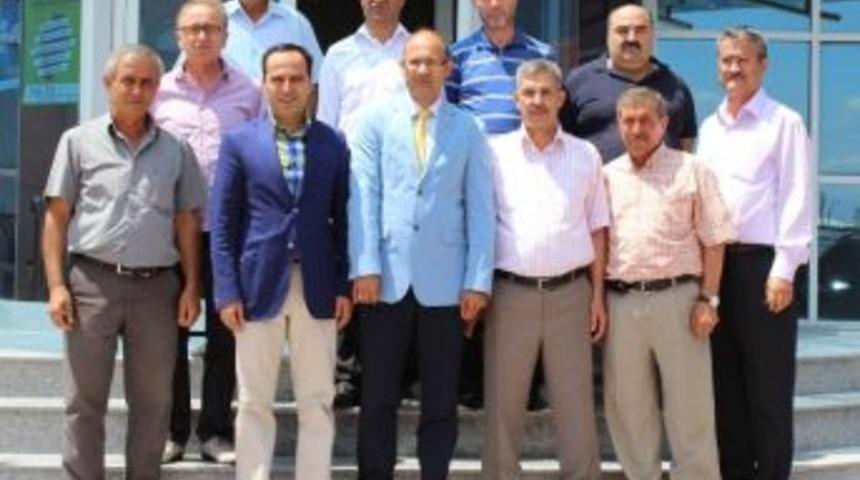Uosb Y&ouml;netiminden Uşak Ticaret Borsası&rsquo;na Ziyaret