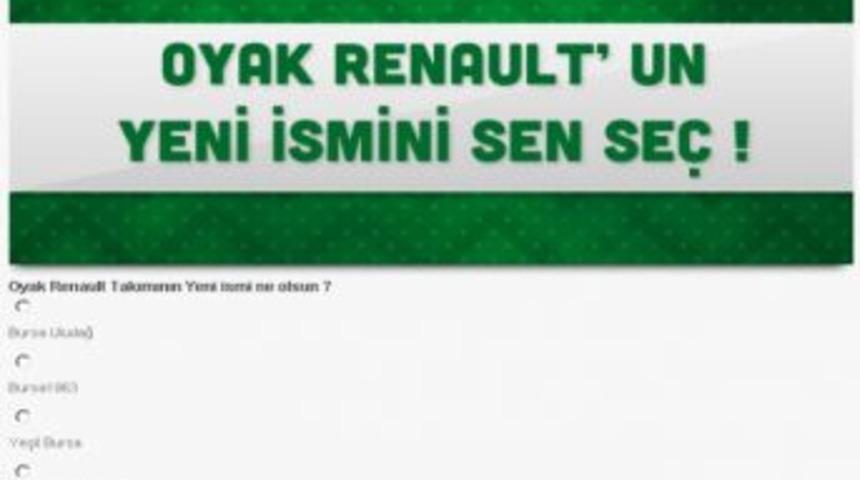 Bursaspor Yeni Kul&uuml;b&uuml;ne İsim Arıyor