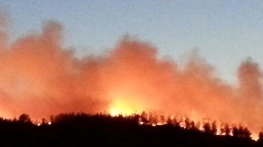 Aliağa PETKİM Sahasında &Ccedil;ıkan Yangın S&uuml;r&uuml;yor