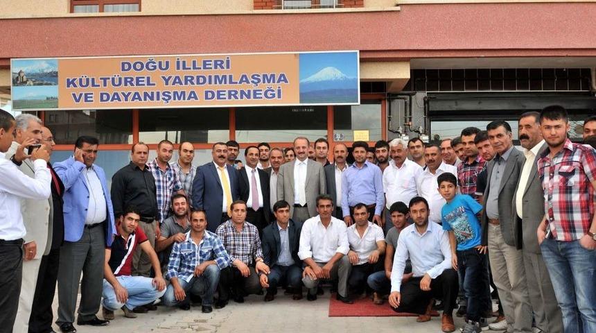 Başkan Akg&uuml;l STK Ziyaretinde